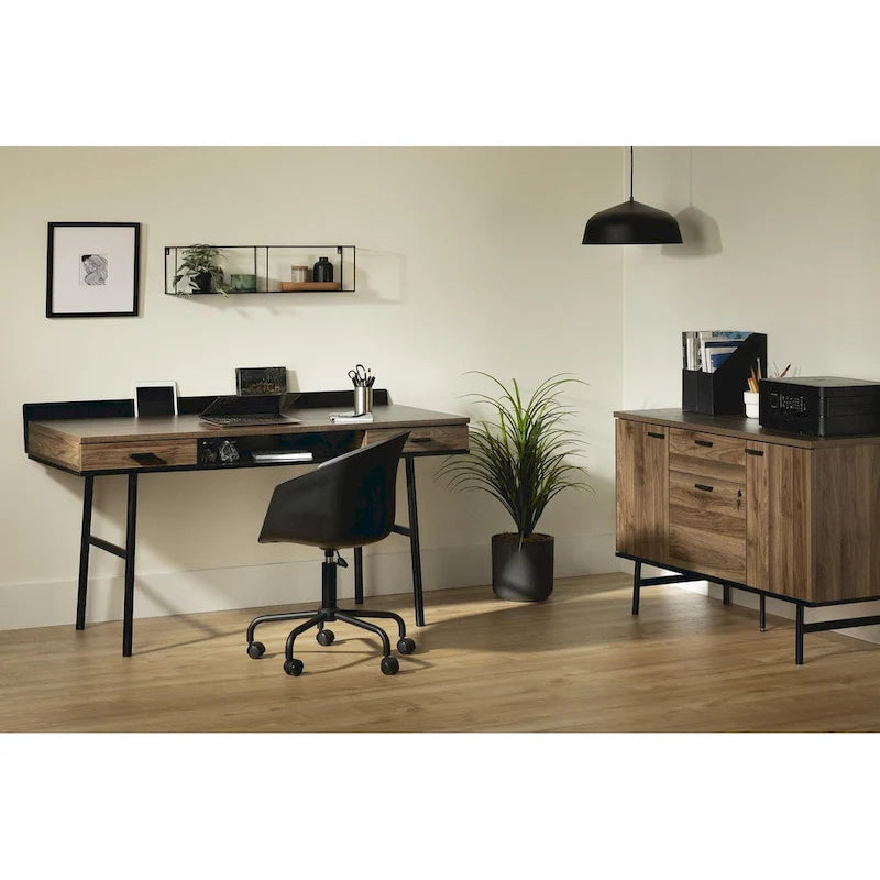 Contemporary Office Credenza with File Drawer