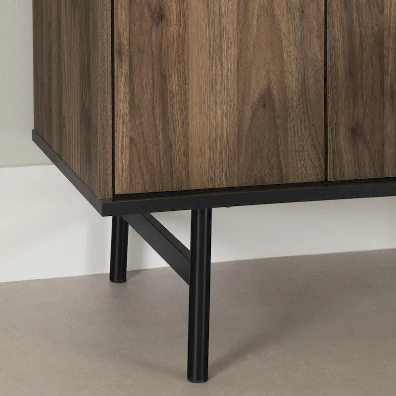 Contemporary Office Credenza with File Drawer