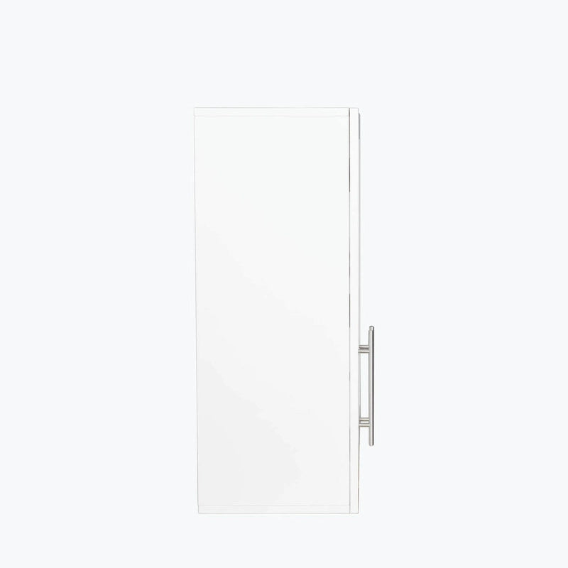 White Wall-Mounted Storage Cabinet