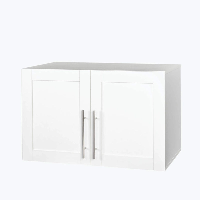 White Wall-Mounted Storage Cabinet