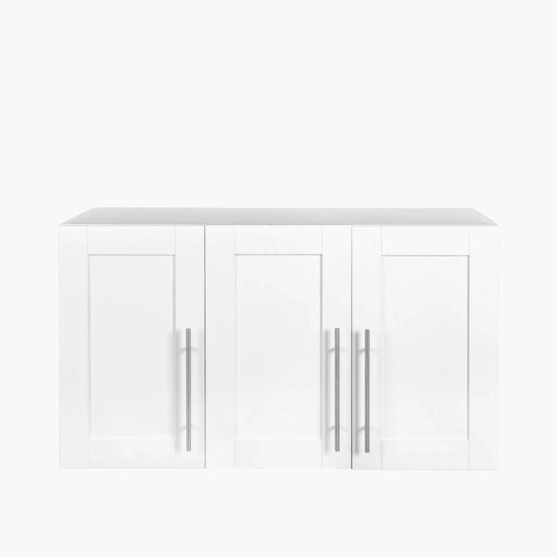 White Wall-Mounted Storage Cabinet