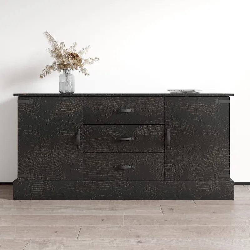 Modern Matte Sideboard - Multi-Purpose Storage