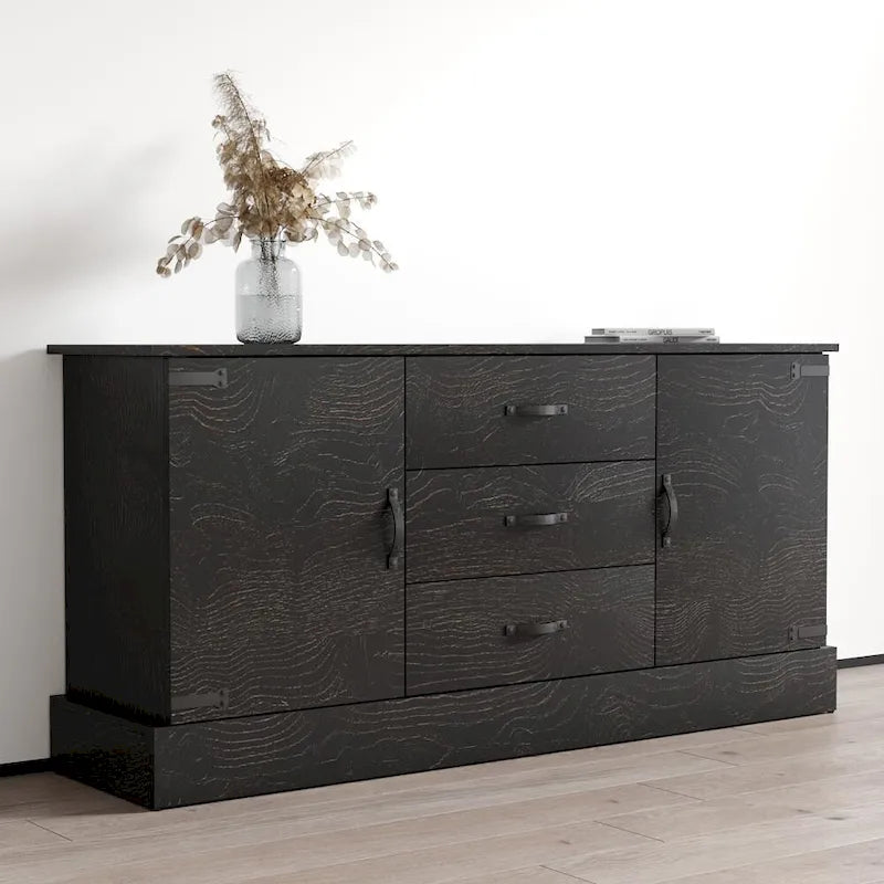 Modern Matte Sideboard - Multi-Purpose Storage