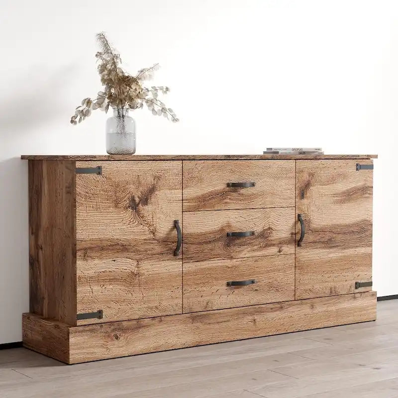 Modern Matte Sideboard - Multi-Purpose Storage