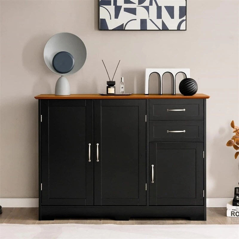 2-Drawer 2-Cabinet Storage Sideboard