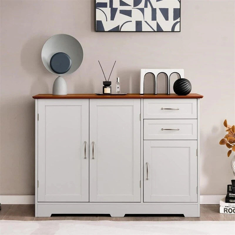 2-Drawer 2-Cabinet Storage Sideboard