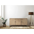 Reclaimed Pine 3-Door Sideboard - Rustic Style