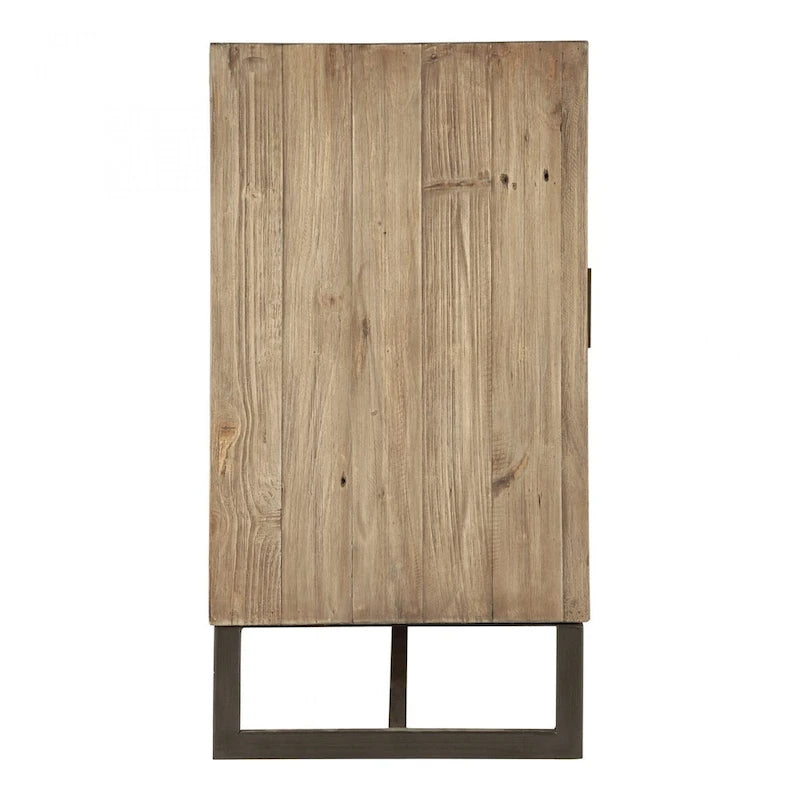 Reclaimed Pine 3-Door Sideboard - Rustic Style