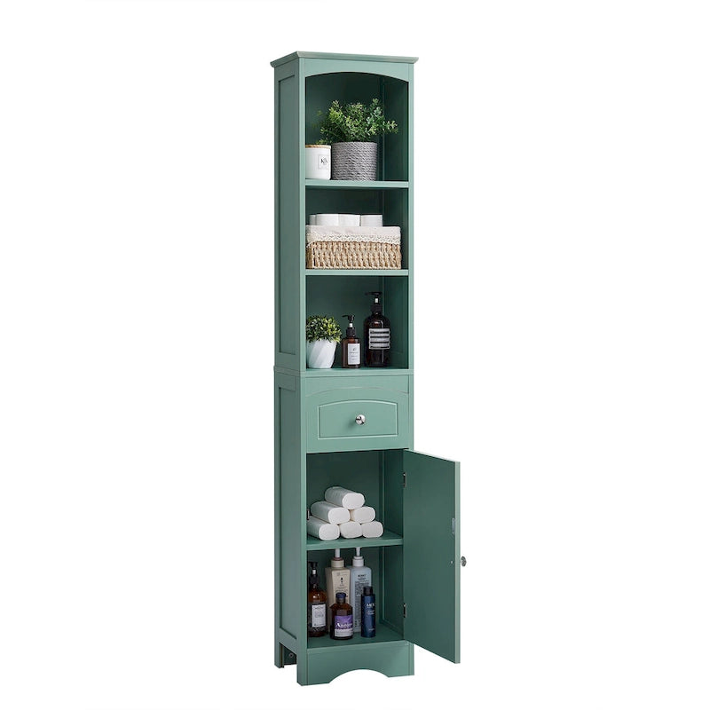Freestanding Bathroom Storage Cabinet with Drawer - Light Color